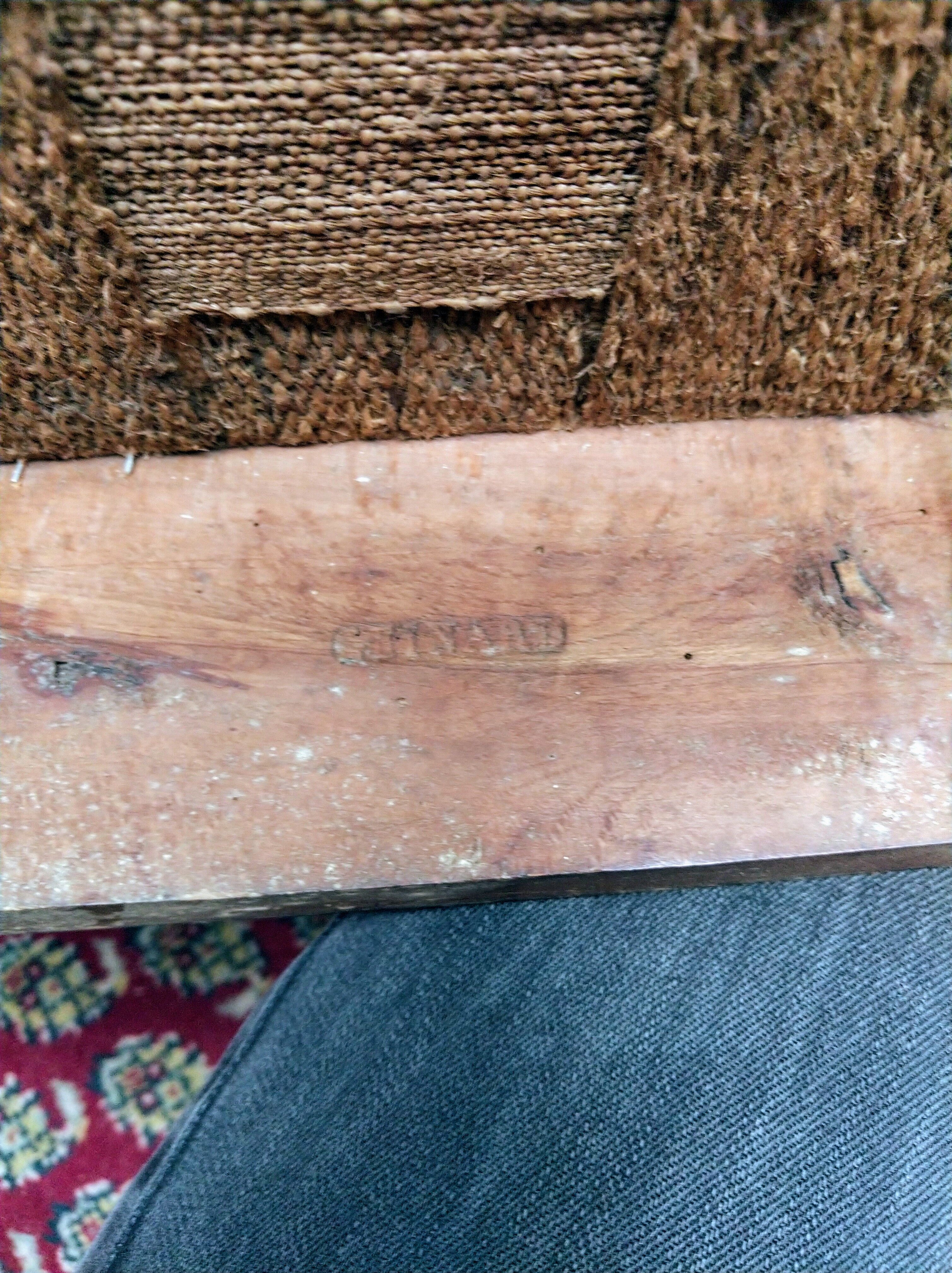Paire de fauteuils en acajou d'époque Restauration estampillés Guinard