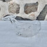 Empty whale pocket in Arques crystal