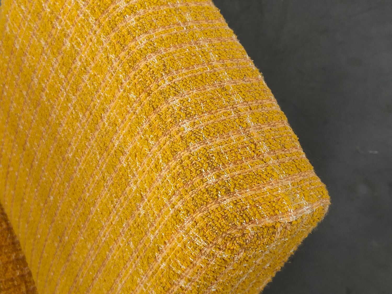 Pair of armchairs Jiri Jiroutek bouclette Yellow 1960