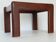 Table d'appoint en teck massif vintage 1960
