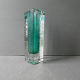 Two-layer glass desk set, 80s