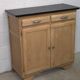 Small kitchen cabinet / small Mado sideboard in raw wood, 1950