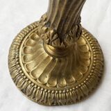Pair of bronze candlesticks