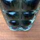 Brutalist bubble glass vase from the mid-century space age by Horst Tüselmann for Ichendorf Glashütte, 1960s.
