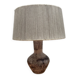 Ceramic table lamp by Jacques Blin, circa 1950.