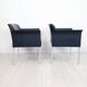 Quatre fauteuils de Matteo Grassi cuir années 1990/2000