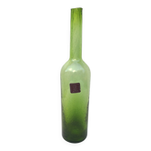 Carafe bouteille en verre bullé