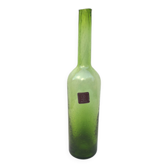 Bubble glass bottle carafe