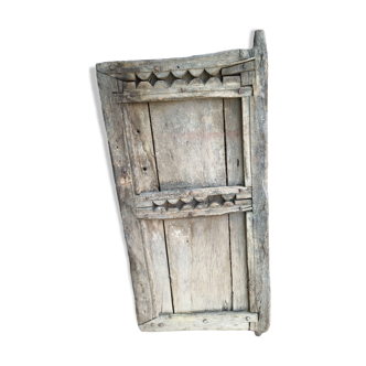 Authentic vintage wooden berber door - morocco