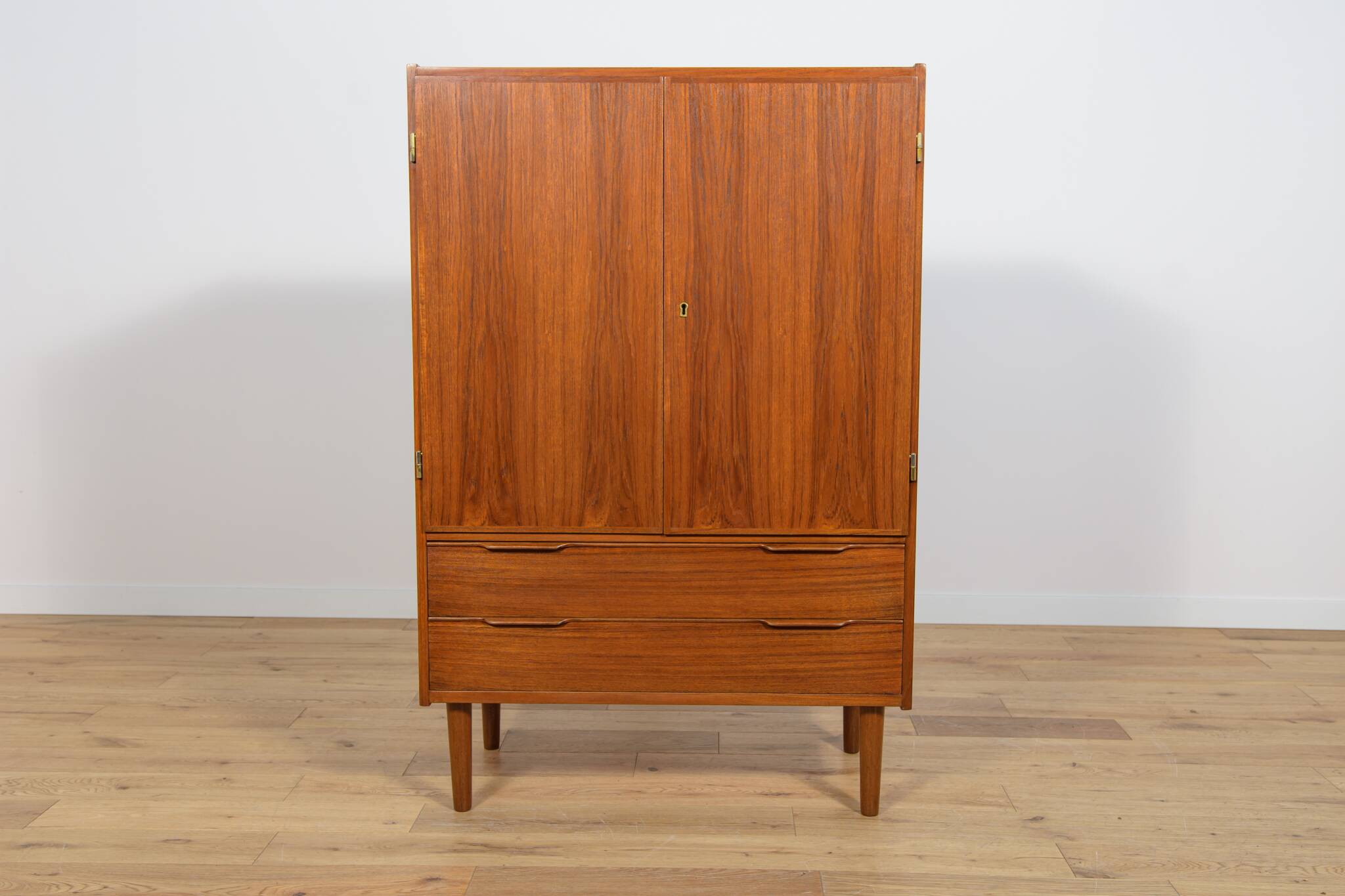 Commode à tiroirs vintage en teck, 1960s
