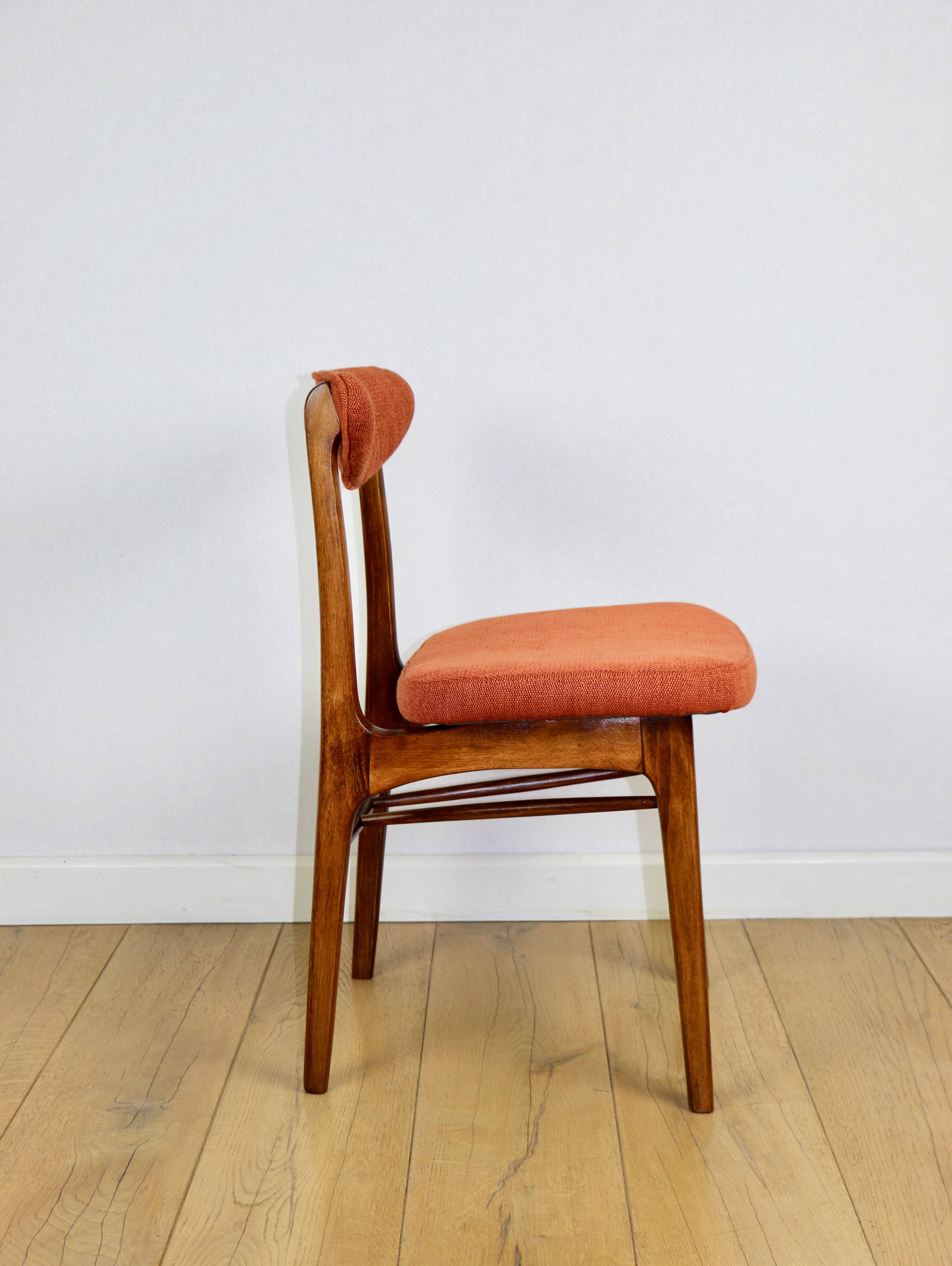 Hałas vintage chair brick terracotta