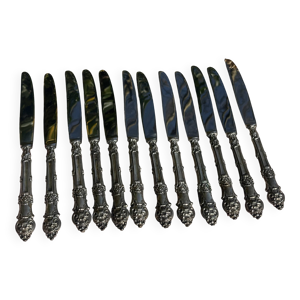 ensemble de 12 couteaux