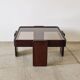 Stackable nesting tables by Gianfranco Frattini for Cassina (set of 3)