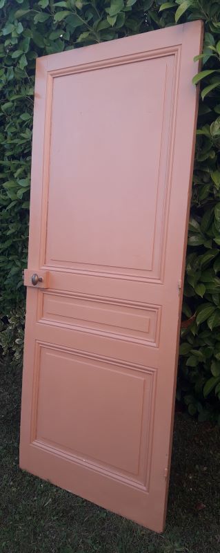 Communication door 199x82,8cm old molded