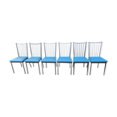 Series of 6 Colette Gueden chairs