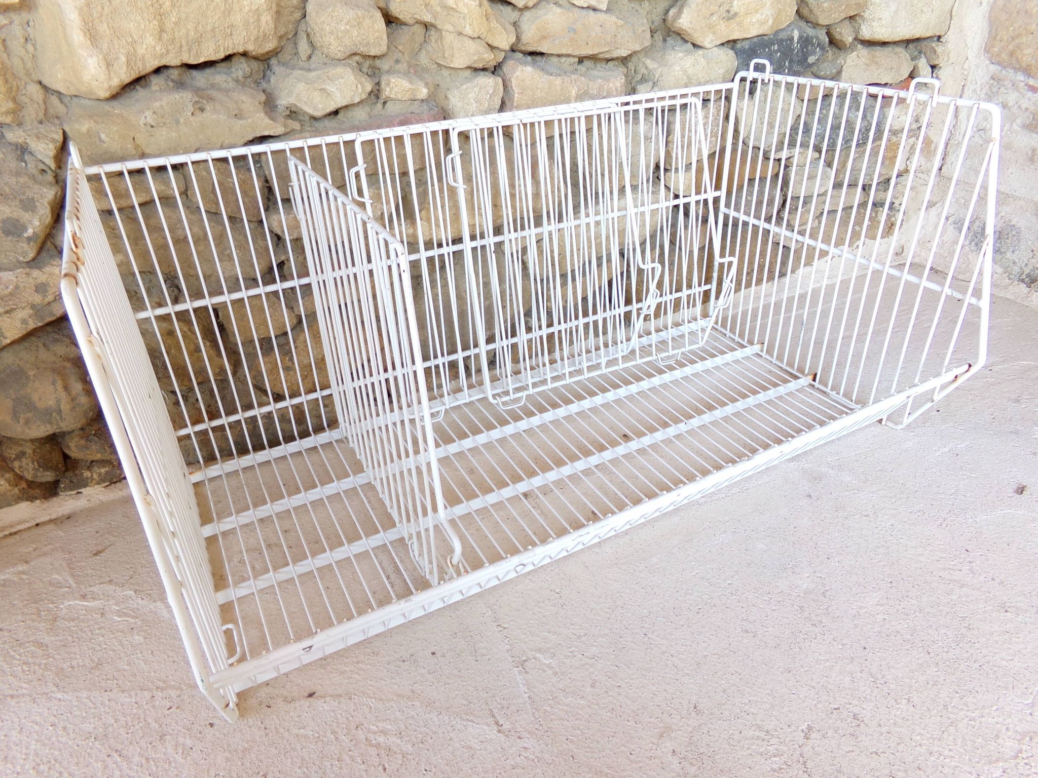 Etagère d'épicerie en métal