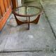 Mid-century modern teak and glass coffee table by Victor Wilkins for G-Plan, 1960s