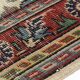 Multicolour Oushak Vintage Turkish Rug-sku-v722