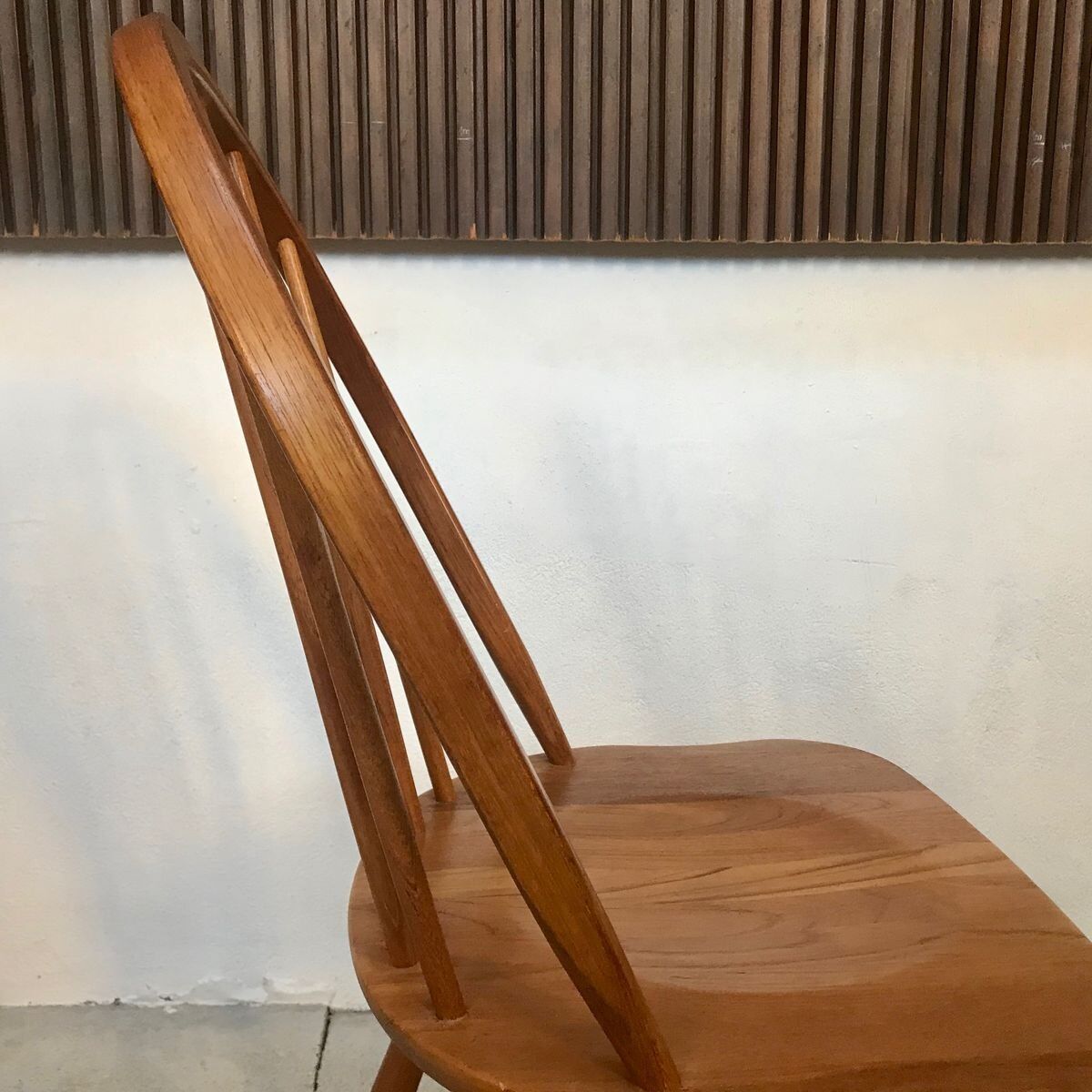 Windsor Side Chair by Erik Ole Jørgensen for Tram Chairs, Denmark 1960s