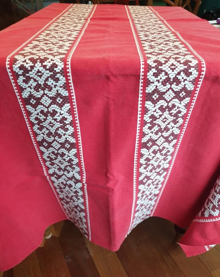 Vintage Basque tablecloth 210x280