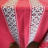 Vintage Basque tablecloth 210x280