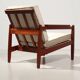 Vintage Scandinavian teak armchair