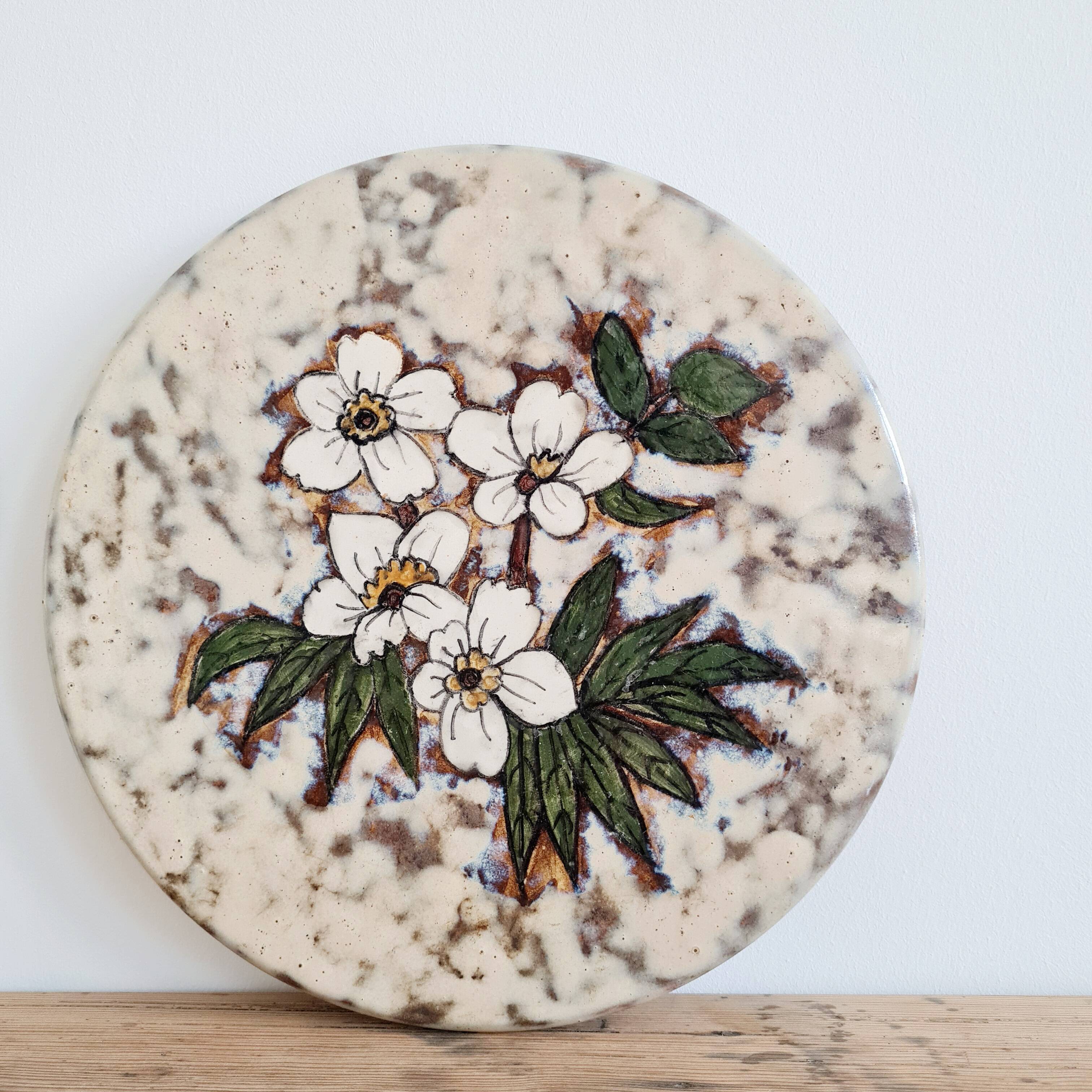 Vallauris ceramic trivet