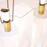 Set of French 1970s Lucite Table Lamps