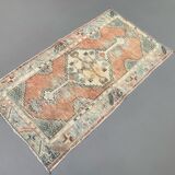 Tapis vintage turc oushak 140x78 cm