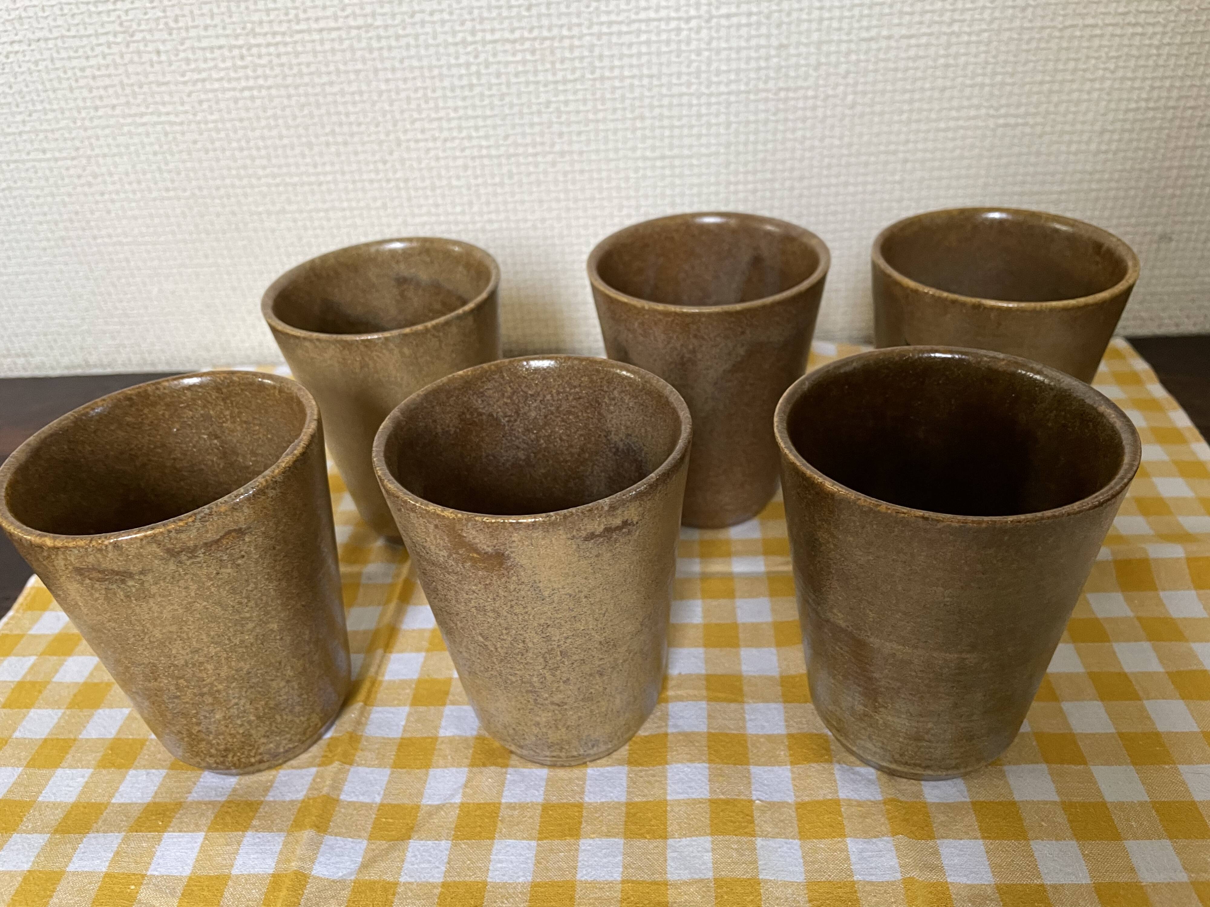 Digoin stoneware mugs