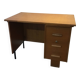 Bureau en bois et métal de style moderniste, années 60