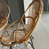 Rattan lounge for children