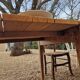 Table de ferme extensible