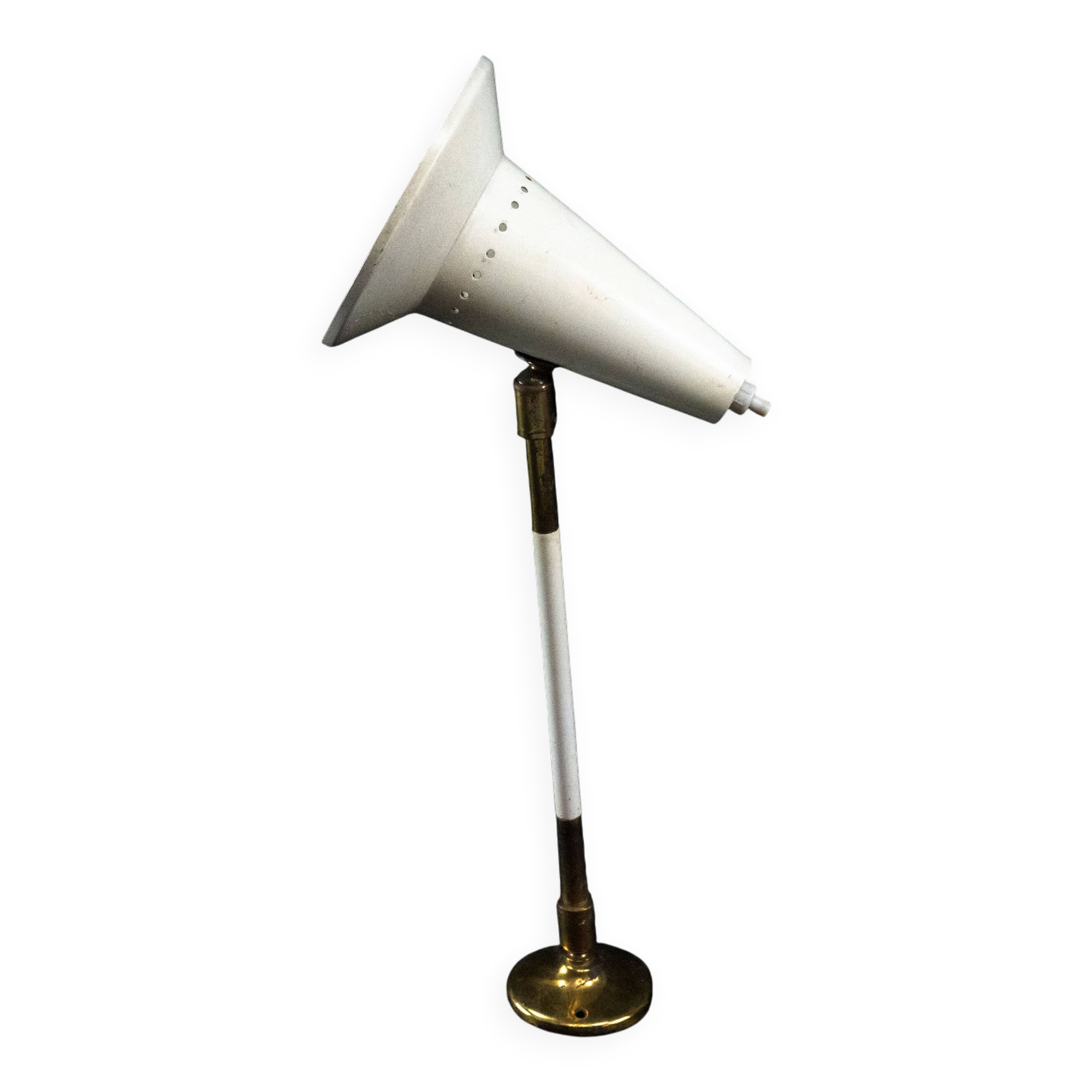 Mid-Century orientable wall lamp by Stilux Milano, Italy, 1950s.