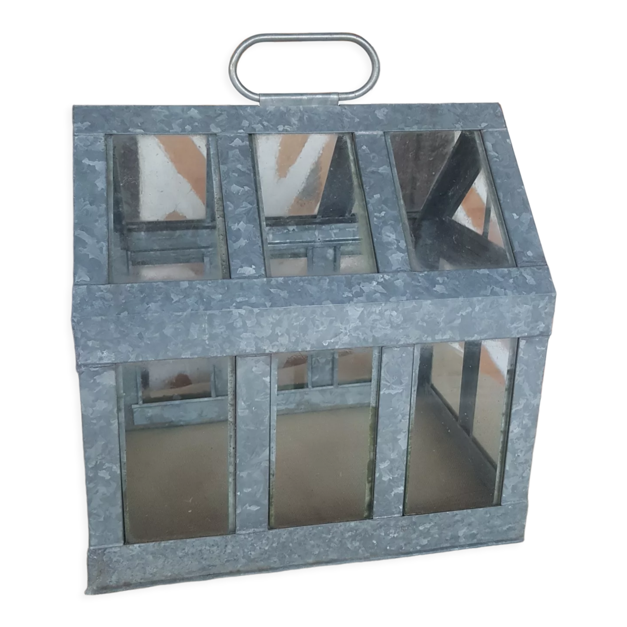 Garden greenhouse zinc