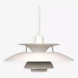 White PH5 pendant light POUL HENNINGSEN Aluminum DK