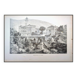 Imprimée en 1890, Notre-Dame de Laghet, Alpes-Maritimes.