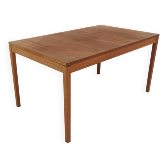 Table de salle à manger scandinave en teck, Suède, 1960