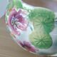 Saint Clément slip pot with Nasturtium decor