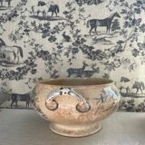 Old soup tureen Linotte model Creil & Montereau