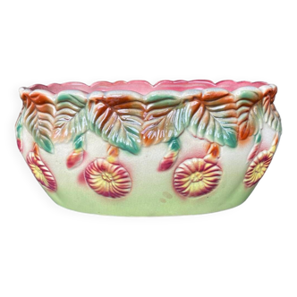 Slush planter with flower patterns