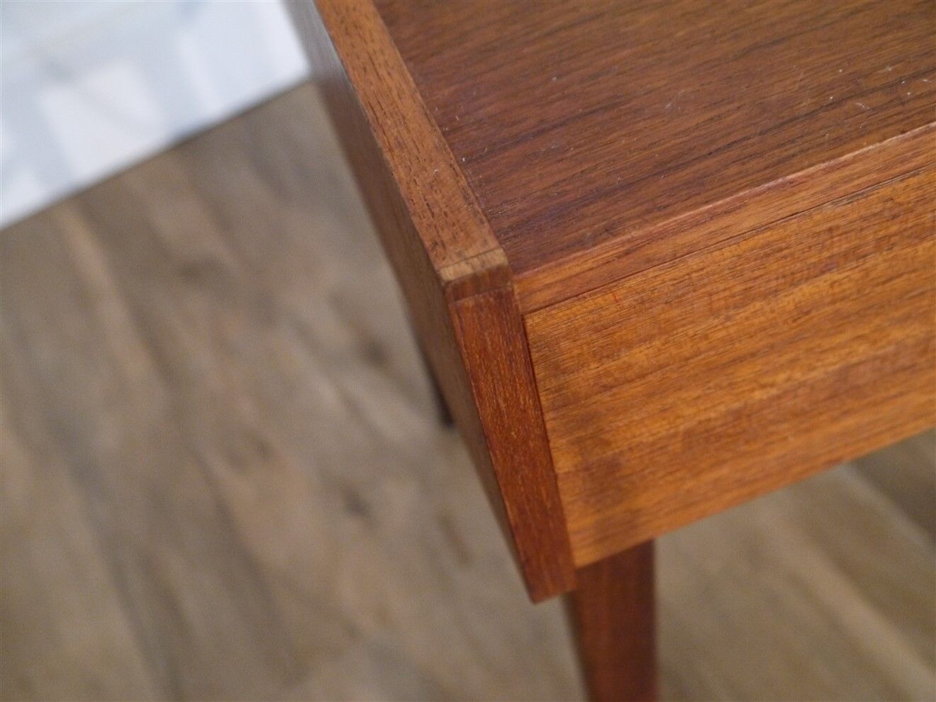 Vintage Scandinavian teak bedside 1960