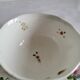 Antique Cup and Saucer in Porcelain with Hand-Painted Floral Decoration