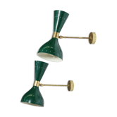 Moonlight Green Duck Wall Lamp