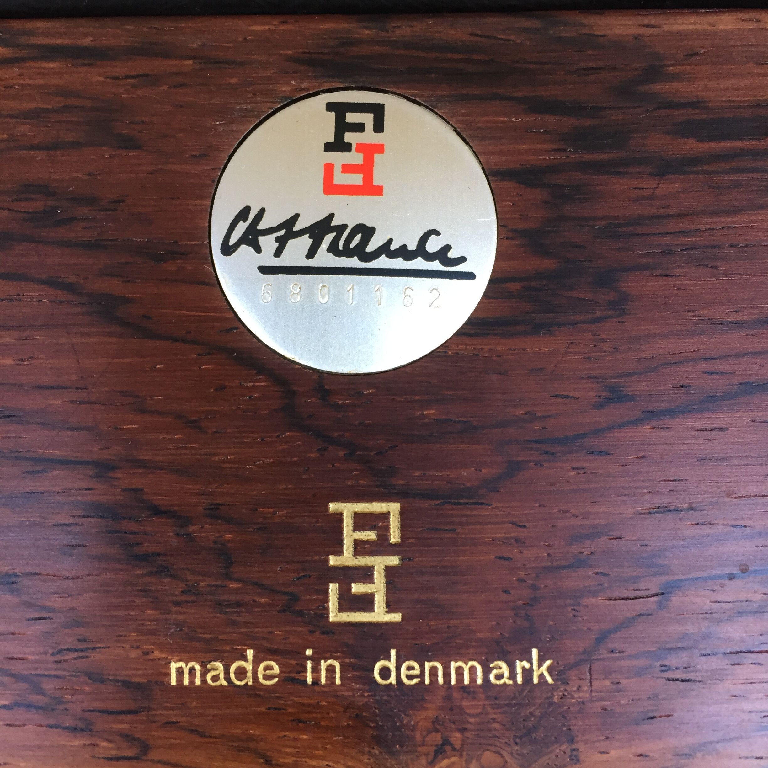 Diplomat office chair by Finn Juhl in rosewood and vintage leather 1970s