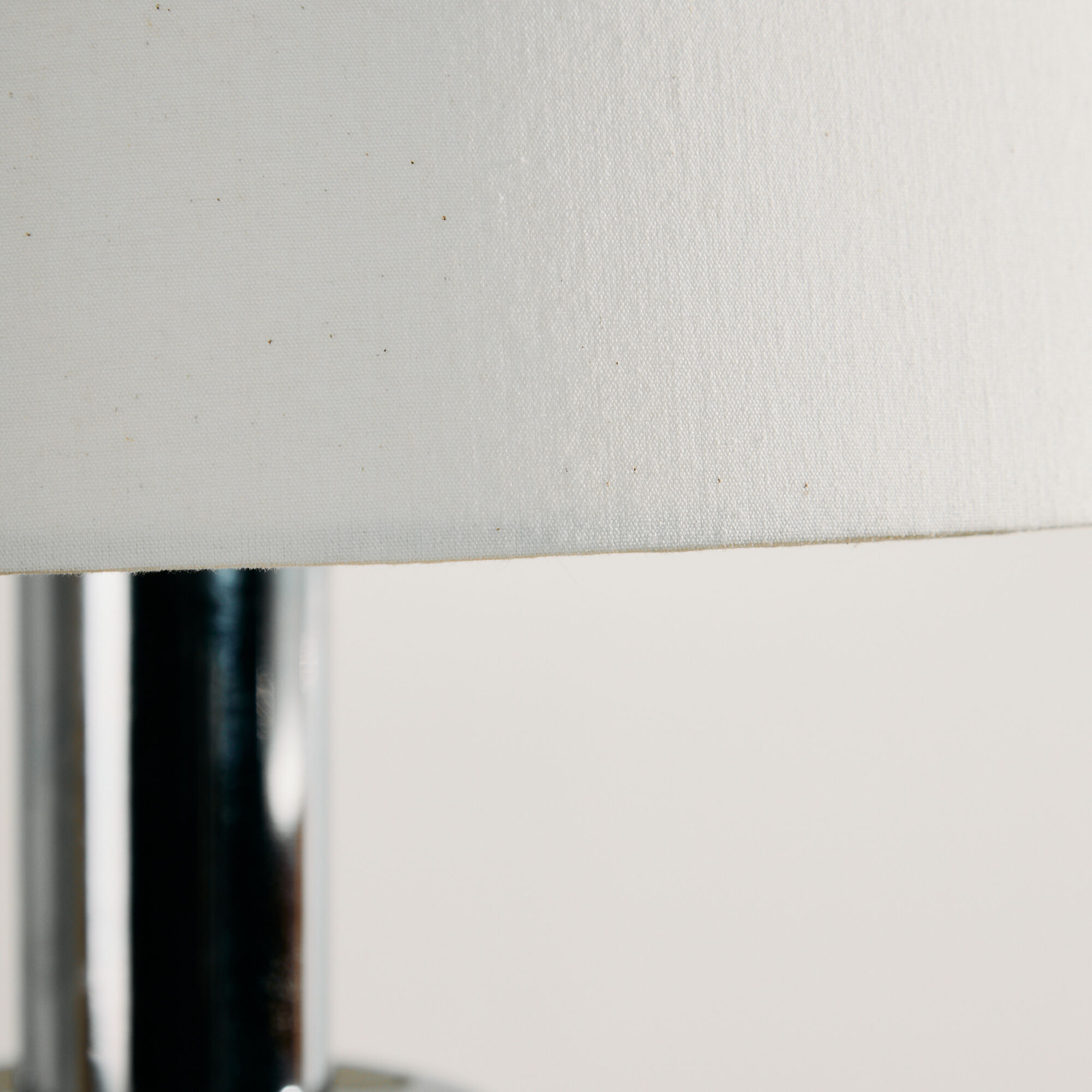 Chrome table lamp