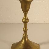 Brass candle holder 12 cm