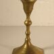 Bougeoir en laiton 12 cm