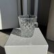 Classic vintage glass ice bucket H14 D12