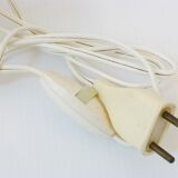 Adorable lamp 50s in ceramics and nylon raffia 1950 vintage 50's rockabilly